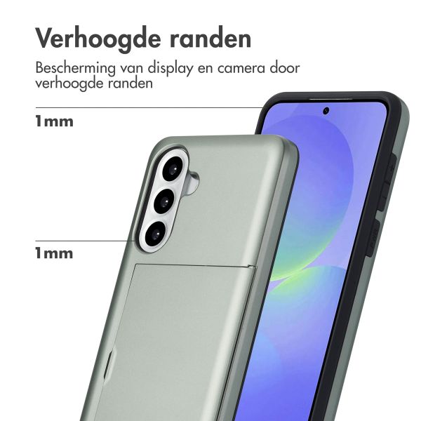 imoshion Backcover met pasjeshouder Samsung Galaxy A36 / A56 - Groen