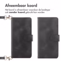 imoshion Bookcase met koord Apple iPhone SE (2022 / 2020) / 8 / 7 - Zwart