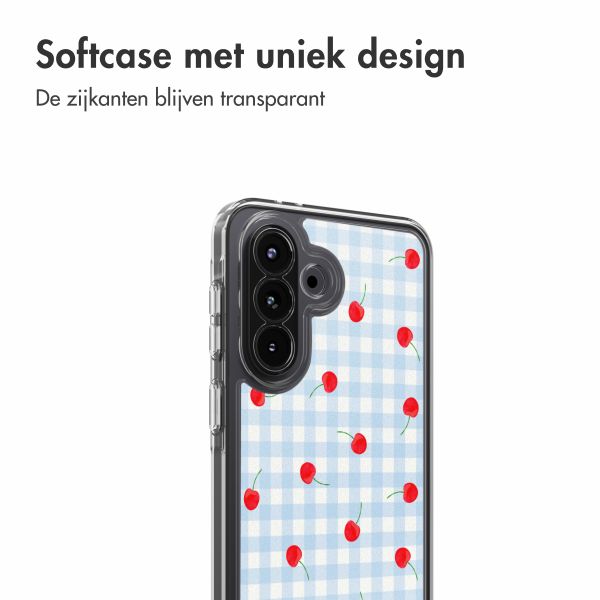 imoshion Design hoesje Samsung Galaxy A37 (5G) - Cherry Check