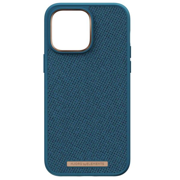 Njorð Collections Fabric Case iPhone 14 Pro Max - Deep Sea