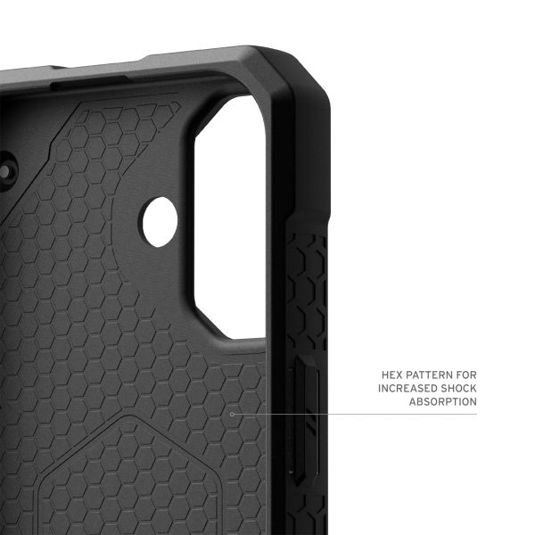 UAG Monarch Backcover iPhone 16 Plus - Carbon Fiber