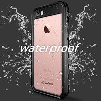 Redpepper Dot Plus Waterproof Backcover Apple iPhone SE (2022 / 2020) / 8 / 7 / 6(s) - Zwart