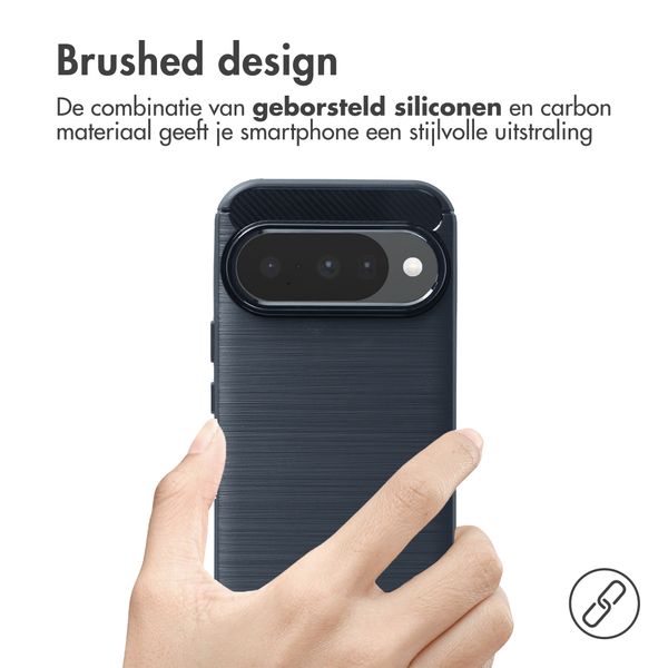 imoshion Brushed Backcover Google Pixel 11 - Donkerblauw