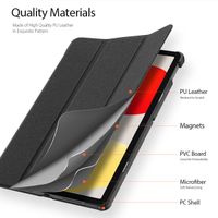 Dux Ducis Domo Bookcase Xiaomi Redmi Pad SE - Zwart