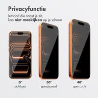 Accezz Gehard Glas Privacy Screenprotector + Applicator Apple iPhone 17 Pro Max
