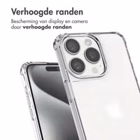 imoshion Backcover met Telefoonkoorden Apple iPhone 15 Pro - Parels