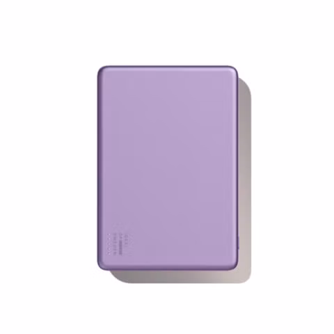 iDeal of Sweden Slim MagSafe Powerbank 5,000 mAh - Wireless Powerbank - Lavender Milk