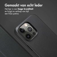 Accezz Leather Bookcase 2-in-1 met MagSafe Apple iPhone 15 Pro Max - Onyx Black