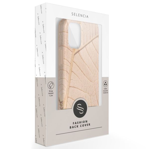 Selencia Aurora Fashion Backcover Samsung Galaxy A33 - Earth Leaf Beige