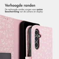imoshion Design Bookcase Samsung Galaxy A54 (5G) - Pink Bazaar Flowers