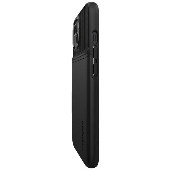 Spigen Slim Armor CS Backcover iPhone 13 - Zwart