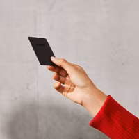 Chipolo Card Spot - Bluetooth tracker voor iOS - 1 pack - Zwart