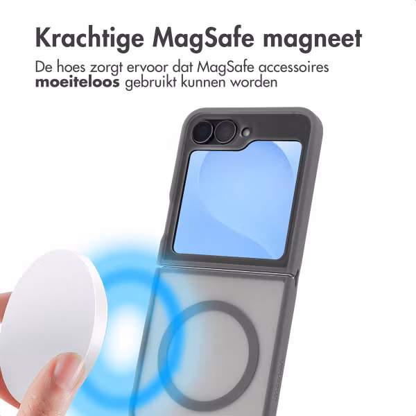 imoshion Color Guard Backcover met MagSafe Samsung Galaxy Z Flip 7 FE - Grijs