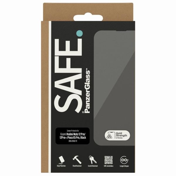 SAFE by PanzerGlass Ultra-Wide Fit Screenprotector Xiaomi Redmi Note 12 Pro / 12 Pro Plus