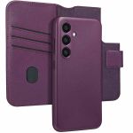 Accezz Leather Bookcase 2-in-1 met MagSafe Samsung Galaxy S24 - Heath Purple