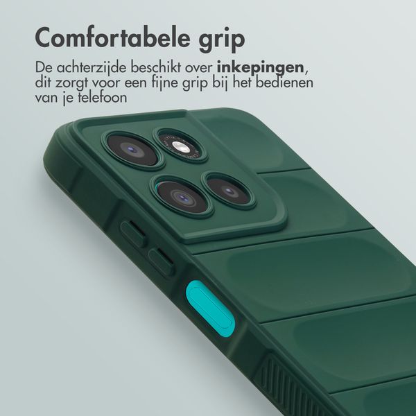 imoshion EasyGrip Backcover Motorola Moto G57 Power - Donkergroen