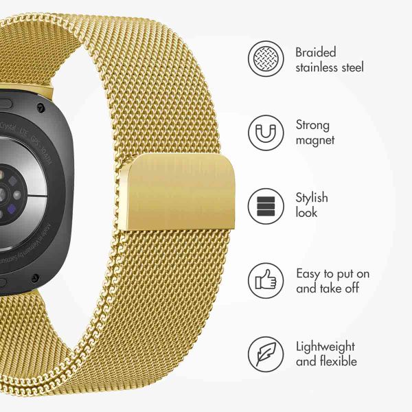 imoshion Milanese magnetic band Samsung Galaxy Watch Ultra 2 (2026) / Ultra (2024/2025) - Gold