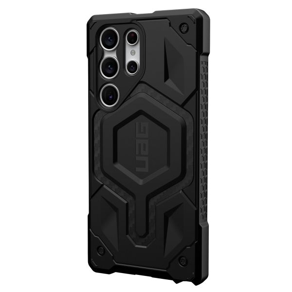 UAG Monarch Pro Backcover Samsung Galaxy S23 Ultra - Carbon Fiber