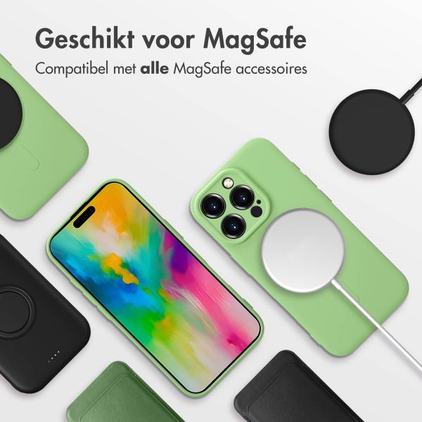 imoshion Color Backcover met MagSafe Apple iPhone 16 Pro - Groen