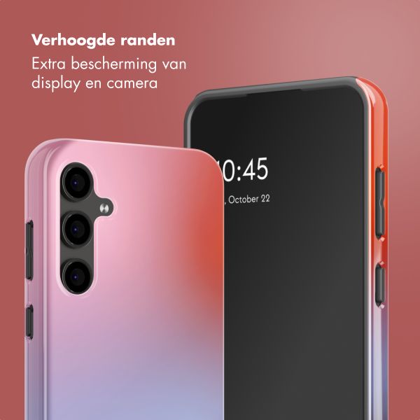 Selencia Vivid Backcover Samsung Galaxy S24 FE - Gradient Soft Blush