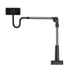 Fixed Relax tablet standaard - Verstelbaar - 360 graden draaibaar - Zwart