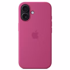 Apple Silicone Backcover MagSafe Apple iPhone 16 - Fuchsia