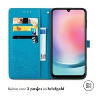 imoshion Mandala Bookcase Samsung Galaxy A25 (5G) - Turquoise