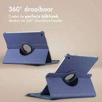 imoshion 360° draaibare Bookcase Samsung Galaxy Tab A9 Plus - Donkerblauw