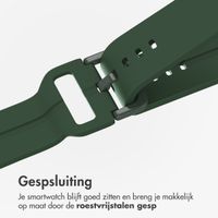 imoshion Siliconen bandje Samsung Galaxy Watch 4 / 5 / 6 / 7 (20 mm) - Donkergroen