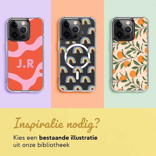 Ontwerp je eigen MagSafe Clear Case Apple iPhone 15 Pro - Transparant