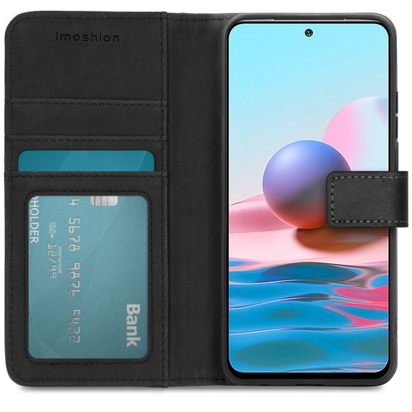 imoshion Luxe Bookcase Xiaomi Redmi Note 10 (4G) / Note 10S - Zwart