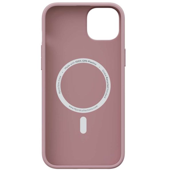 Njorð Collections Slim Case MagSafe iPhone 15 Plus - Pink Blush