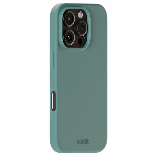 Holdit Silicone Case Apple iPhone 16 Pro - Moss Green