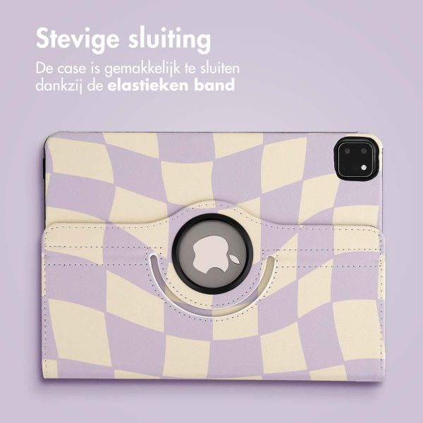 imoshion 360° Draaibare Design Bookcase Apple iPad Pro 11 (2022 / 2021 / 2020 / 2018) - Dancing Cubes