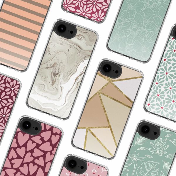 imoshion Design hoesje Apple iPhone 16e - Sandy Marble