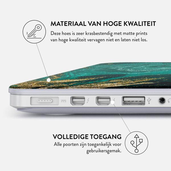 Burga Hardshell Cover Apple MacBook Air 13 inch (2018-2020) - Emerald Pool