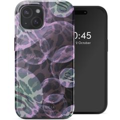 Selencia Vivid Backcover met MagSafe Apple iPhone 15 - Leo Bubble Green