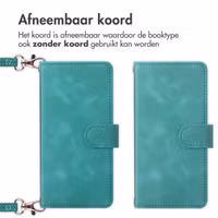 imoshion Bookcase met koord Apple iPhone SE (2022 / 2020) / 8 / 7 - Turquoise