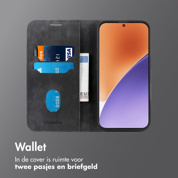 imoshion Slim Bookcase Xiaomi 15T - Zwart