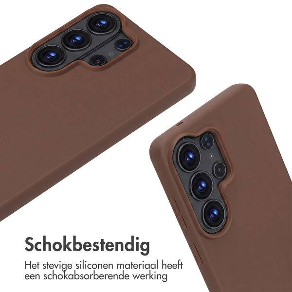 imoshion Siliconen hoesje met koord Samsung Galaxy S26 Ultra - Bruin