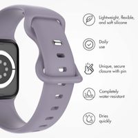 imoshion Silicone⁺ Strap Apple Watch | 38/40/41/42 mm - Size S/M - Lavender