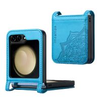 imoshion Mandala Bookcase Samsung Galaxy Z Flip 7 FE - Turquoise