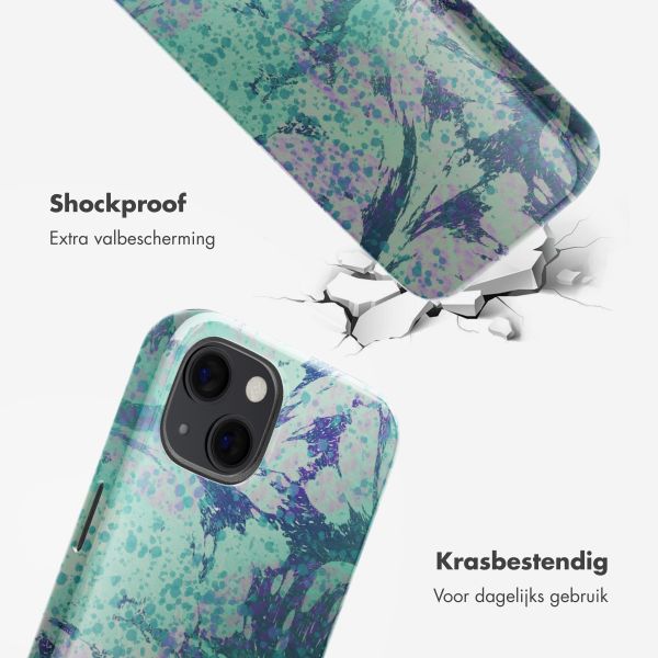 Selencia Vivid Backcover met MagSafe Apple iPhone 13 - Fresh Paint Green