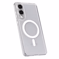 Spigen Ultra Hybrid Backcover MagSafe Samsung Galaxy S25 Edge - Clear / White