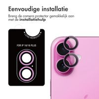 imoshion 2 Pack Camera lens protector Apple iPhone 16 / 16 Plus - Roze