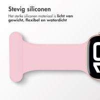 imoshion Verpleegkundige siliconenband Apple Watch Series 1 t/m 9 / SE (38/40/41 mm) | Series 10 / 11 (42 mm) - Roze