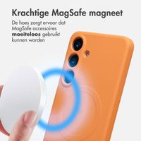 imoshion Color Backcover met MagSafe Samsung Galaxy S25 Plus - Neon Orange