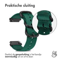 imoshion Nylon bandje - Universeel 20 mm aansluiting - Donkergroen