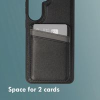 imoshion Back Cover with Card Holder and Stand Samsung Galaxy S26 Plus - Black
