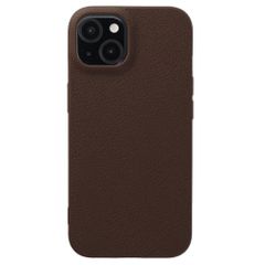 imoshion Texture Backcover Apple iPhone 15 - Donkerbruin